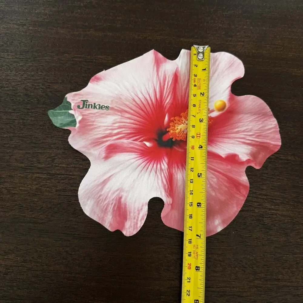Jinkies Microfiber NEW Hibiscus Glasses Wipe Cleaner NerdWax Sustainable TIk Tok